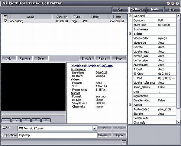 3gp xilisoft video converter